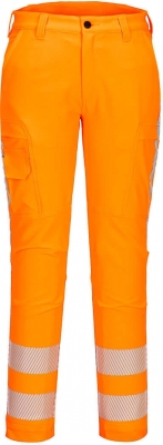 Pantaloni de lucru Hi-Vis stretch, portocaliu, Regular, RWS, Portwest