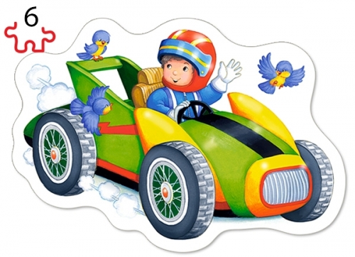 Puzzle 4 in 1 mic, diverse modele, Castorland