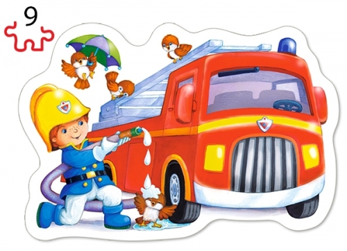 Puzzle 4 in 1 mic, diverse modele, Castorland