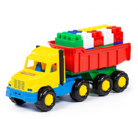 Camion cu 17 cuburi 4239 Favorite Polesie