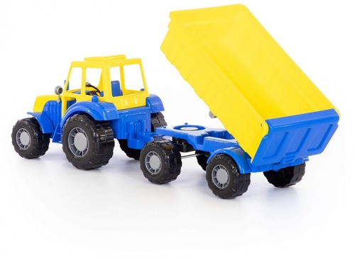 Jucarie Tractor cu remorca 35332 no1 Altay Polesie
