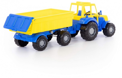 Jucarie Tractor cu remorca 35332 no1 Altay Polesie