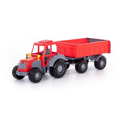 Jucarie Tractor cu remorca 35332 no1 Altay Polesie