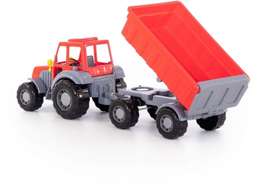 Jucarie Tractor cu remorca 35332 no1 Altay Polesie