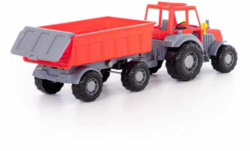Jucarie Tractor cu remorca 35332 no1 Altay Polesie