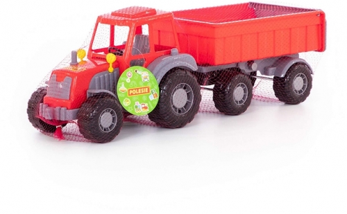 Jucarie Tractor cu remorca 35332 no1 Altay Polesie