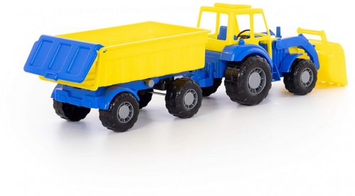 Jucarie Tractor cu remorca si incarcator 35349 Altay Polesie