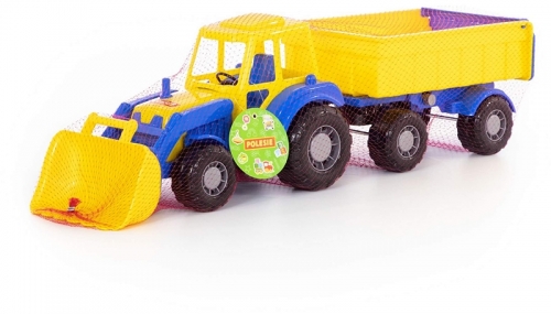 Jucarie Tractor cu remorca si incarcator 35349 Altay Polesie