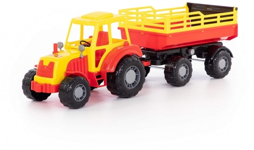 Jucarie Tractor cu remorca 35356 Altay Polesie