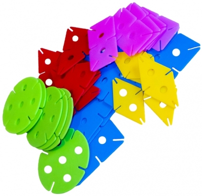 Plachete constructie Happy Disc, diferite forme