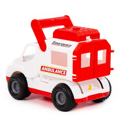 Ambulanta 0490 ConsTruck cu grip, Wader Polesie