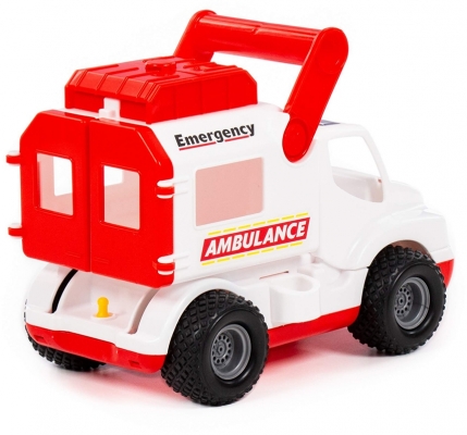Ambulanta 0490 ConsTruck cu grip, Wader Polesie
