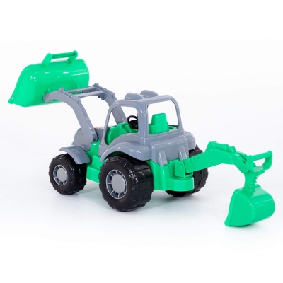 Jucarie Tractor cu incarcator si excavator 44785 Hardy Polesie