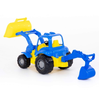 Jucarie Tractor cu incarcator si excavator 44785 Hardy Polesie