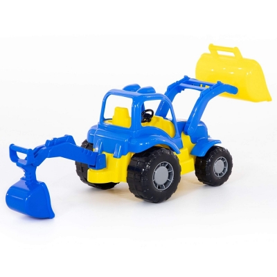Jucarie Tractor cu incarcator si excavator 44785 Hardy Polesie