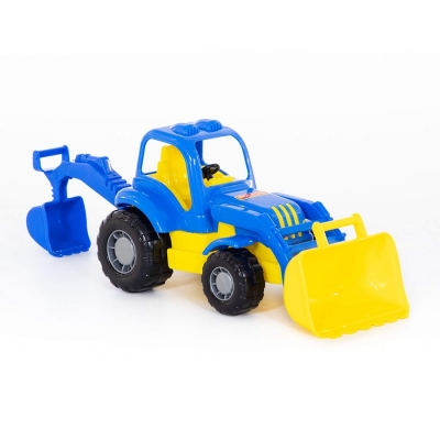 Jucarie Tractor cu incarcator si excavator 44785 Hardy Polesie