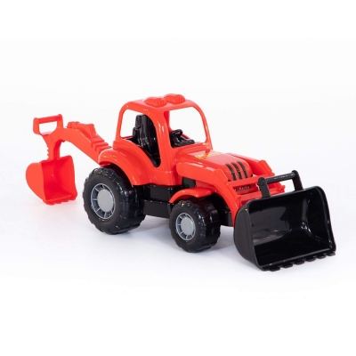Jucarie Tractor cu incarcator si excavator 44785 Hardy Polesie