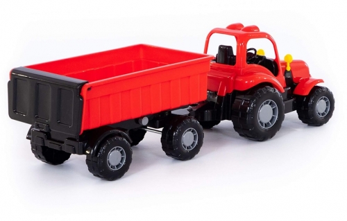 Jucarie Tractor cu remorca 44792 Hardy Polesie