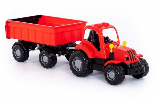 Jucarie Tractor cu remorca 44792 Hardy Polesie