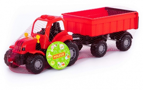 Jucarie Tractor cu remorca 44792 Hardy Polesie