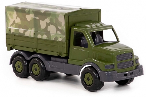 Jucarie Camion militar cu prelata, 49193 Gigant, Wader Polesie