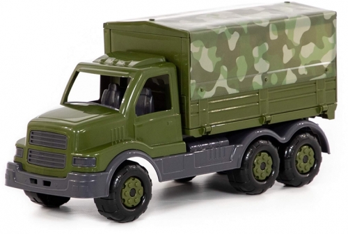 Jucarie Camion militar cu prelata, 49193 Gigant, Wader Polesie