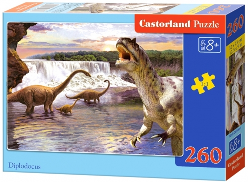Puzzle 260 piese classic, diverse modele Castorland