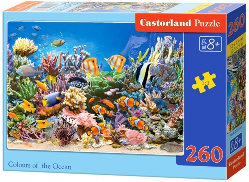 Puzzle 260 piese classic, diverse modele Castorland