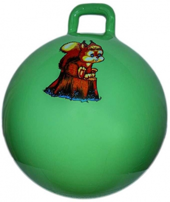 Minge din cauciuc, cu maner, 55 cm, 400 g, diverse culori