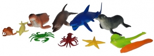 Figurine animale marine, 4 buc/set 