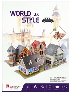 Puzzle 3D World Style CubicFun
