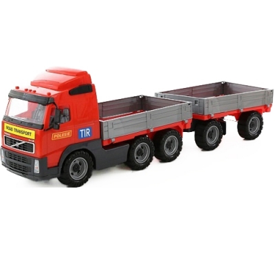 Camion cu remorca 9487 Volvo PowerTruck, 77 cm, Wader Polesie