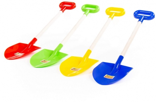 Lopata plastic cu maner din lemn 51929 Wader Polesie 