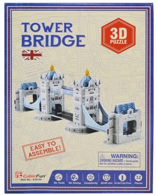 Puzzle 3D Tower Bridge, 32 piese 
