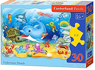 Puzzle 30 piese, diverse modele, Castorland