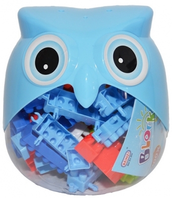 Cuburi constructii, in cutie Bufnita, 168 piese