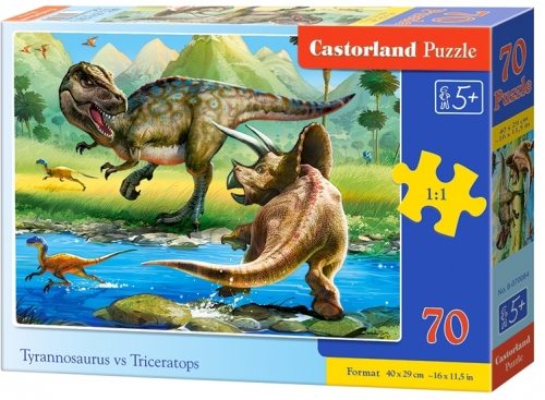 Puzzle, 70 piese premium, diverse modele, Castorland