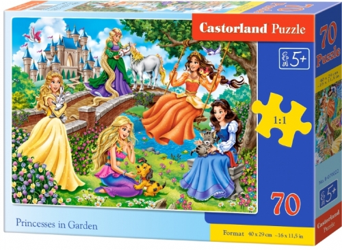 Puzzle, 70 piese premium, diverse modele, Castorland