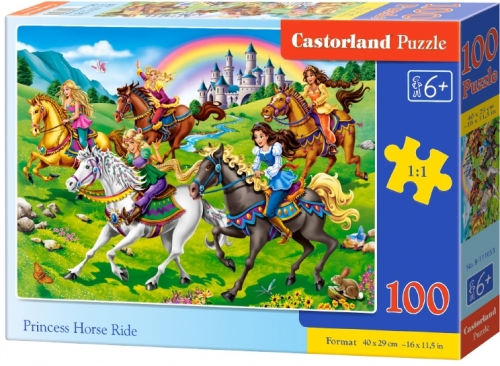 Puzzle 100 piese, diverse modele, Castorland