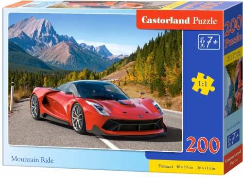 Puzzle 200 piese, diverse modele, premium, Castorland