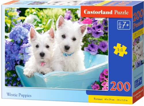 Puzzle 200 piese, diverse modele, premium, Castorland