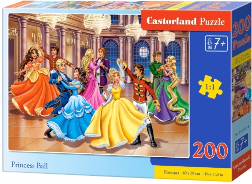 Puzzle 200 piese, diverse modele, premium, Castorland
