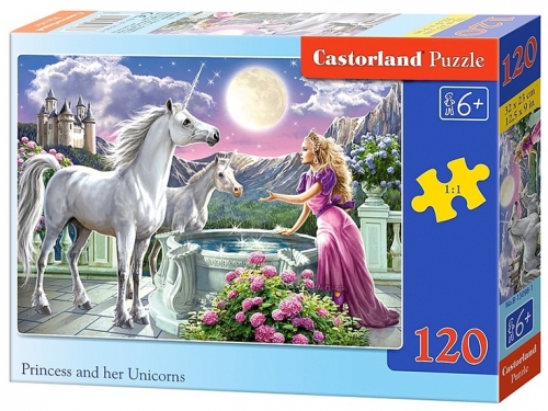 Puzzle 120 piese, diverse modele, Castorland