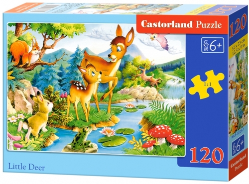 Puzzle 120 piese, diverse modele, Castorland