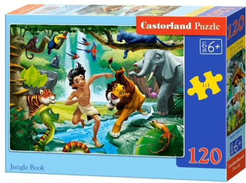 Puzzle 120 piese, diverse modele, Castorland