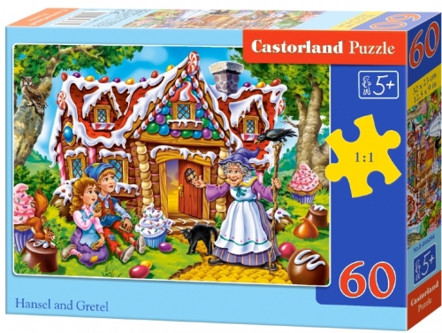 Puzzle 60 piese, diverse modele, Castorland
