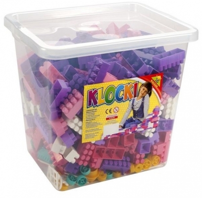 Cuburi constructii 500 piese in cutie, pentru fete, Tupiko 