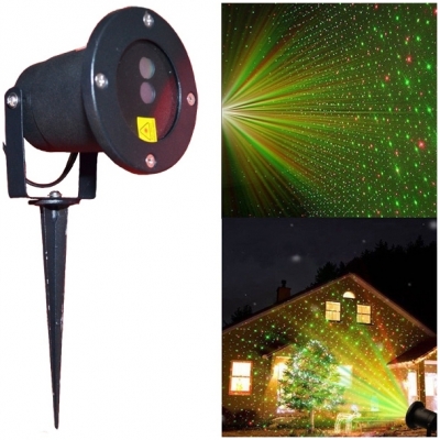 Laser de exterior, joc de lumini, cu telecomanda