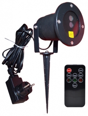 Laser de exterior, joc de lumini, cu telecomanda