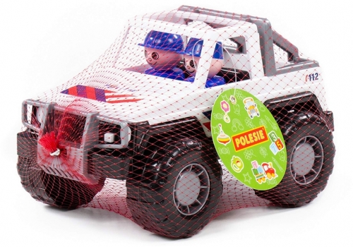 Jucarie Jeep safari/politie cu 2 politisti 71101 Polesie